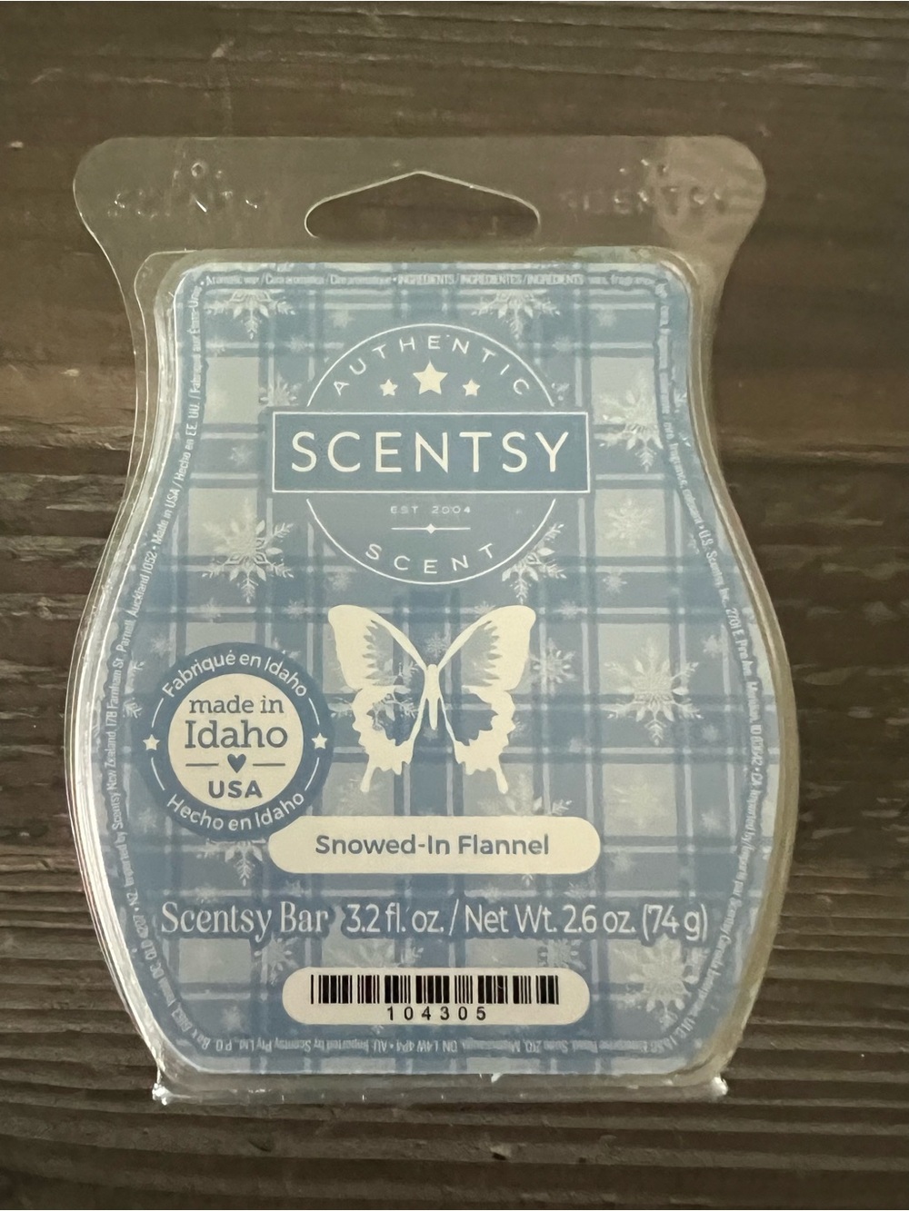 Snowed-In Flannel - Scentsy Bar